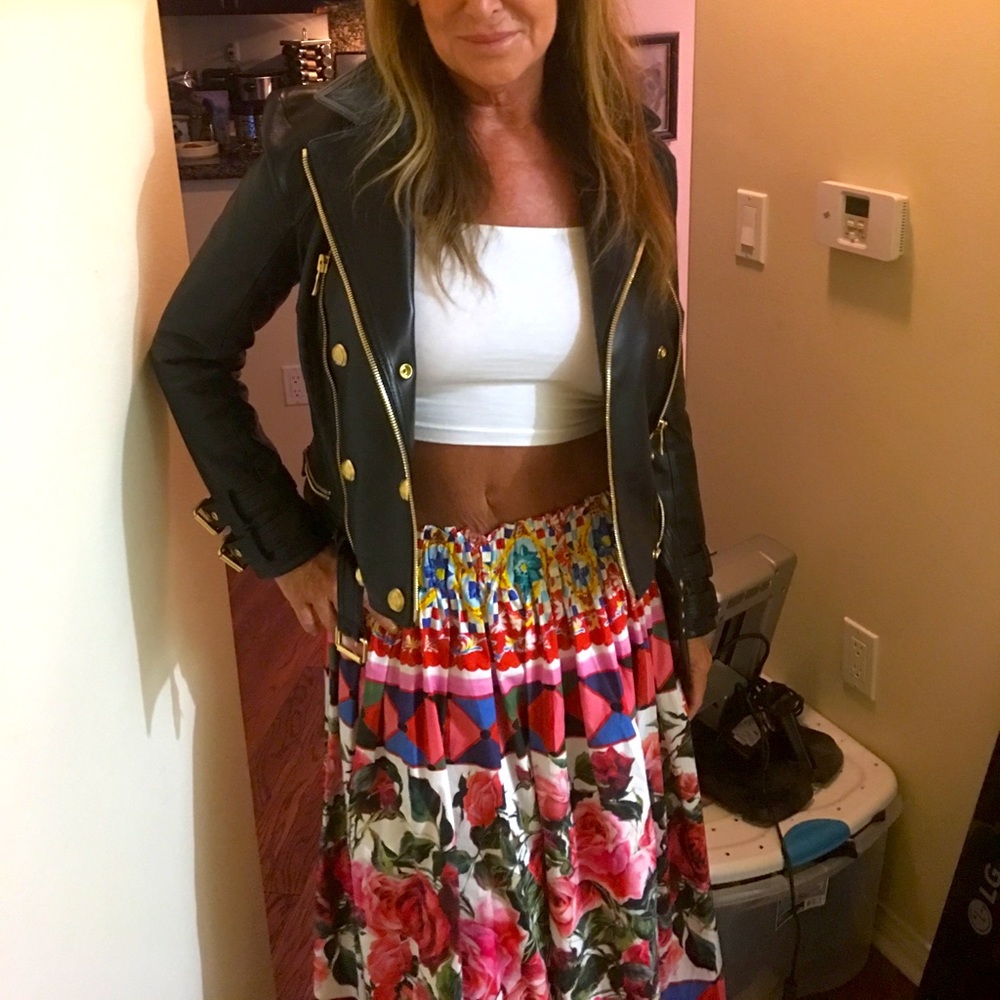 Dolce cotton skirt